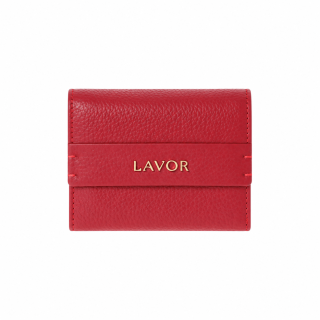 Lavor 1-6192 Γυναικείο Δερμάτινο Πορτοφόλι Μικρό Κόκκινο