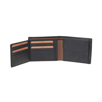 Lavor 1-6203 Δερμάτινο Ανδρικό Πορτοφόλι με RFID Μαύρο