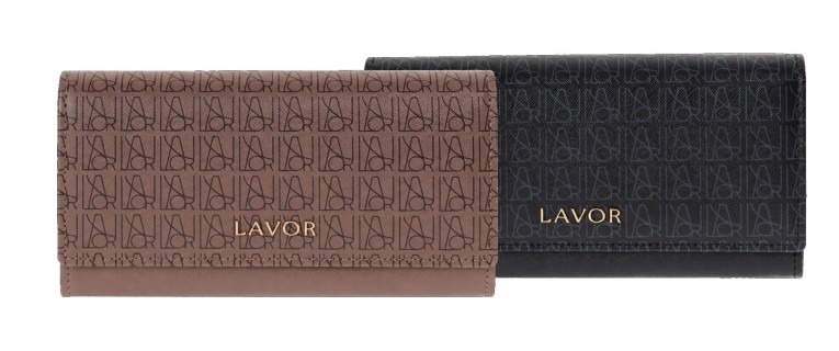 Lavor 1-6181 Γυναικείο Δερμάτινο Πορτοφόλι Μαύρο