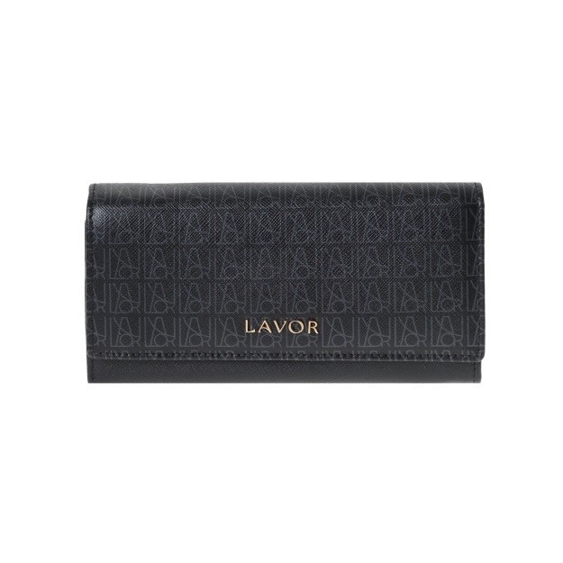 Lavor 1-6181 Γυναικείο Δερμάτινο Πορτοφόλι Μαύρο