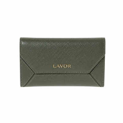 Lavor 1-6187 Γυναικείο Δερμάτινο Πορτοφόλι Olive