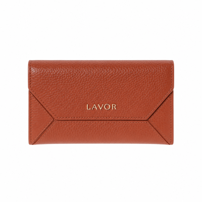 Lavor 1-6187 Γυναικείο Δερμάτινο Πορτοφόλι Caramel