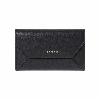 Lavor 1-6187 Γυναικείο Δερμάτινο Πορτοφόλι Μαύρο