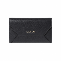 Lavor 1-6187 Γυναικείο Δερμάτινο Πορτοφόλι Μαύρο