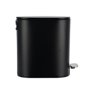 ESTIA ΧΑΡΤΟΔΟΧΕΙΟ ΜΠΑΝΙΟΥ SLIM SOFT CLOSE 5lt ΜΑΤ ΜΑΥΡΟ