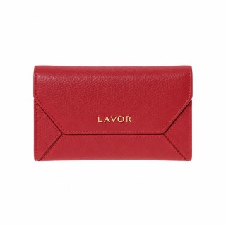 Lavor 1-6187 Γυναικείο Δερμάτινο Πορτοφόλι Κόκκινο