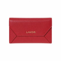 Lavor 1-6187 Γυναικείο Δερμάτινο Πορτοφόλι Κόκκινο