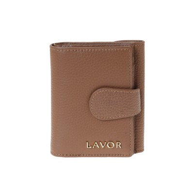 Lavor 1-6162 Γυναικείο Δερμάτινο Πορτοφόλι Mocha