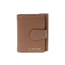 Lavor 1-6162 Γυναικείο Δερμάτινο Πορτοφόλι Mocha