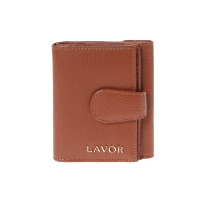 Lavor 1-6162 Γυναικείο Δερμάτινο Πορτοφόλι Caramel