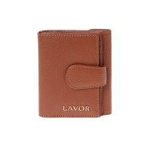 Lavor 1-6162 Γυναικείο Δερμάτινο Πορτοφόλι Caramel