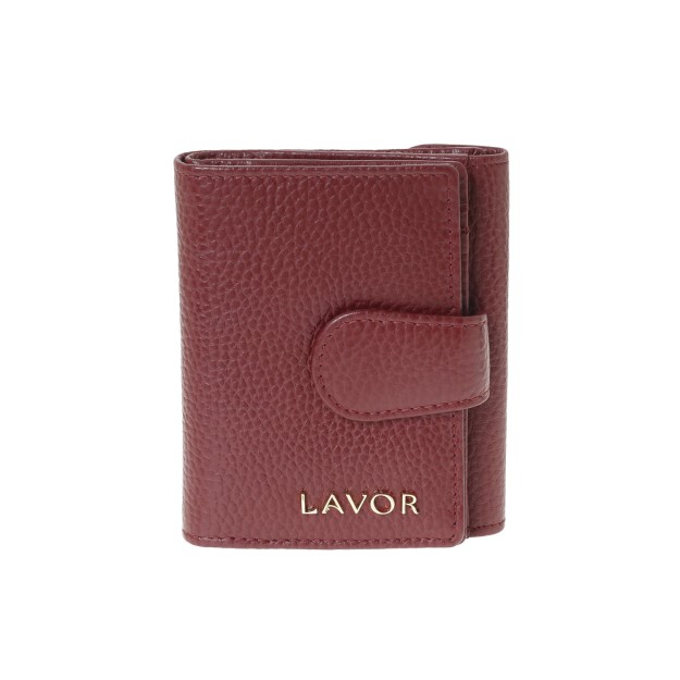Lavor 1-6162 Γυναικείο Δερμάτινο Πορτοφόλι Cherry