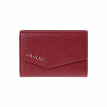 Lavor 1-6000 Δερμάτινο Γυναικείο Πορτοφόλι με RFID Cherry