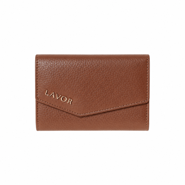 Lavor 1-6000 Δερμάτινο Γυναικείο Πορτοφόλι με RFID Mocha