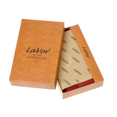 Lavor 1-6163 Μικρό Δερμάτινο Γυναικείο Πορτοφόλι με RFID Nude