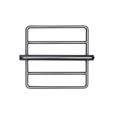 ESTIA ΧΑΡΤΟΠΕΤΣΕΤΟΘΗΚΗ NICKEL BLACK ΑΠΟ ΚΡΑΜΑ ΨΕΥΔΑΡΓΥΡΟΥ