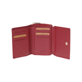 Lavor 1-6194 Γυναικείο Δερμάτινο Πορτοφόλι Κόκκινο