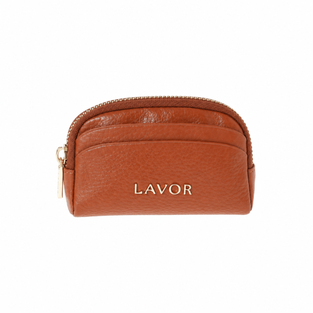 Lavor 1-6196 Γυναικείο Δερμάτινο Πορτοφόλι Μικρό Caramel