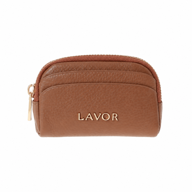 Lavor 1-6196 Γυναικείο Δερμάτινο Πορτοφόλι Μικρό Mocha