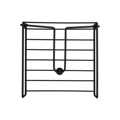 ΧΑΡΤΟΠΕΤΣΕΤΟΘΗΚΗ ΤΕΤΡΑΓΩΝΗ METAL BLACK ΜΕΤΑΛΛΙΚΗ