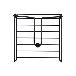 ΧΑΡΤΟΠΕΤΣΕΤΟΘΗΚΗ ΤΕΤΡΑΓΩΝΗ METAL BLACK ΜΕΤΑΛΛΙΚΗ