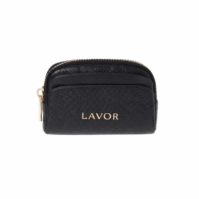 Lavor 1-6196 Γυναικείο Δερμάτινο Πορτοφόλι Μικρό Μαύρο