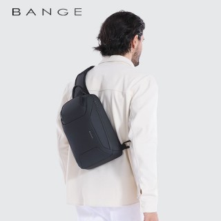 Bange Τσαντάκι Στήθους Υφασμάτινο Μαύρο 8031