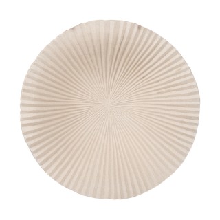 ESTIA ΔΙΑΚΟΣΜΗΤΙΚΟ ΜΠΟΛ NYRA ΜΕ ΡΑΒΔΩΣΕΙΣ 30cm IVORY
