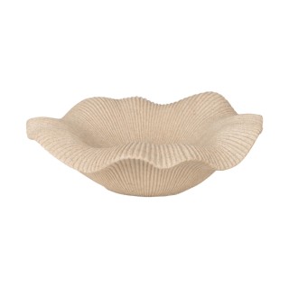 ESTIA ΔΙΑΚΟΣΜΗΤΙΚΟΣ ΔΙΣΚΟΣ NYRA IVORY 28.5cm