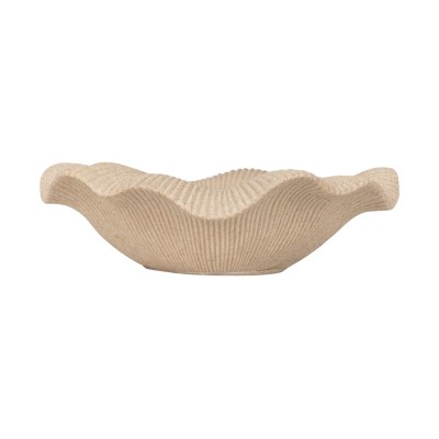 ESTIA ΔΙΑΚΟΣΜΗΤΙΚΟΣ ΔΙΣΚΟΣ NYRA IVORY 28.5cm