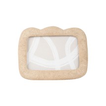 ESTIA ΚΟΡΝΙΖΑ NYRA ΜΕ ΑΚΑΝΟΝΙΣΤΟ ΠΛΑΙΣΙΟ 4.5x1.5x18.5cm IVORY