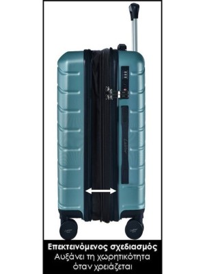 Lavor 1-601 Μεγάλη Βαλίτσα Ταξιδιού Σκληρή Μέντα με 4 Ρόδες 75x45x33cm 90L