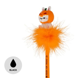 Legami Milano Light-up Ballpoint Pen - Pumpkin Bunny - Writing is Magic WIM0001
