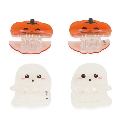 Legami Milano Halloween Set of Four Mini Hair Clips - Clip Me Up! HCL0005