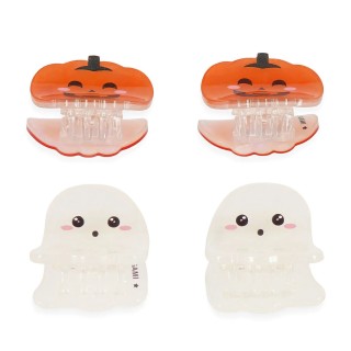 Legami Milano Halloween Set of Four Mini Hair Clips - Clip Me Up! HCL0005