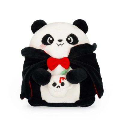 Legami Milano Panda Stuffed Toy "Bam-Boo" Halloween - Mini Super Soft! MSC0021