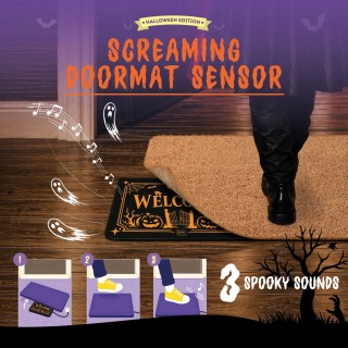 Legami Milano Undermat with Sound Effects - Screaming Doormat DMAT0001