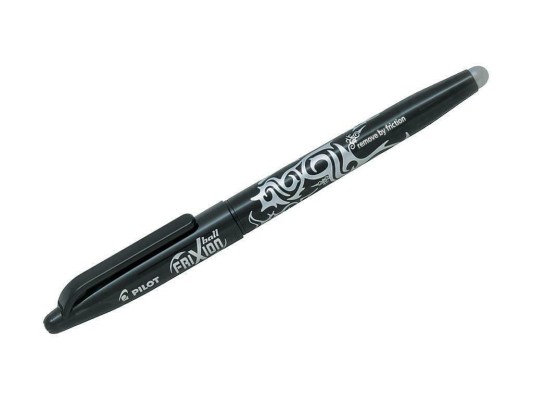 Pilot Στυλό Gel 0.7mm με Μαύρο Mελάνι Frixion Ball BL-FR7B