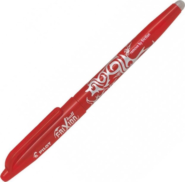 Pilot Στυλό Gel 0.7mm με Κόκκινο Mελάνι FriXion Ball BL-FR7R