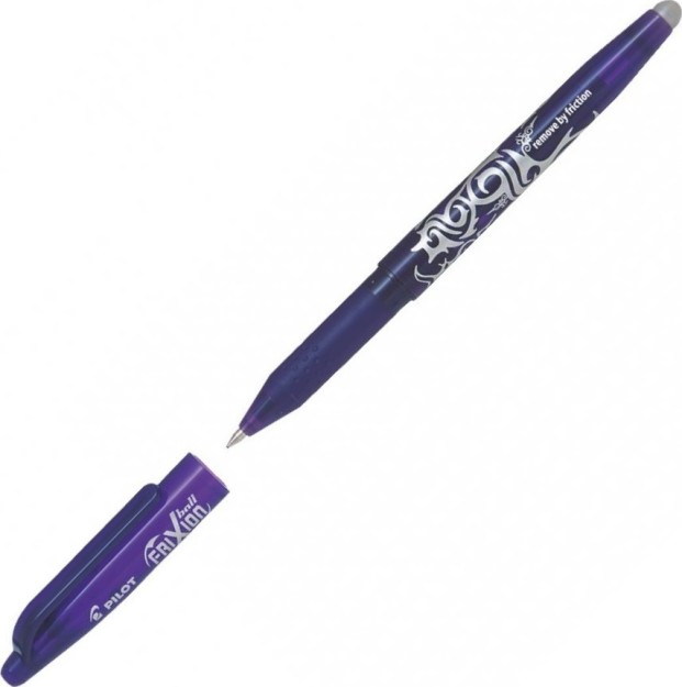Pilot Στυλό Gel 0.7mm με Μωβ Mελάνι Frixion Ball BL-FR7V