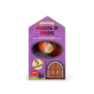 Legami Milano Mini Eraser Dispenser - Mansion of Errors ED0001