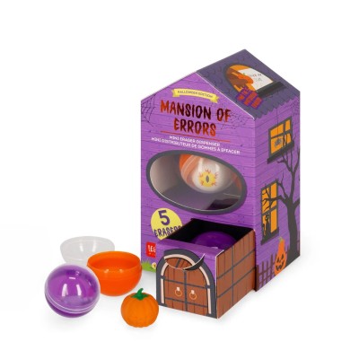 Legami Milano Mini Eraser Dispenser - Mansion of Errors ED0001