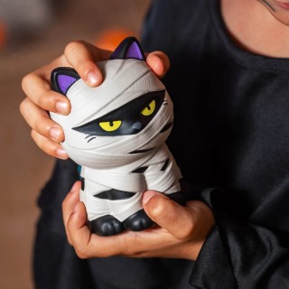 Legami Milano Halloween Anti-Stress Toy - Mummy Cat - Stress Less Scented SQIF0020