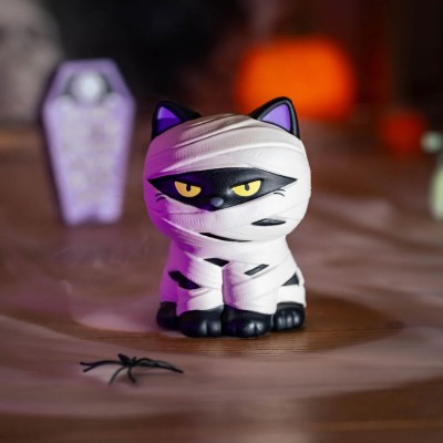 Legami Milano Halloween Anti-Stress Toy - Mummy Cat - Stress Less Scented SQIF0020
