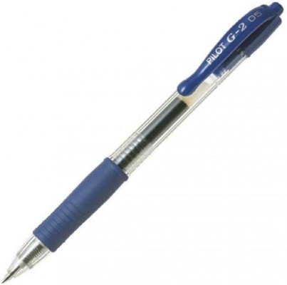 Pilot Στυλό Gel 0.5mm με Μπλε Mελάνι G-2 BL-G2-5L