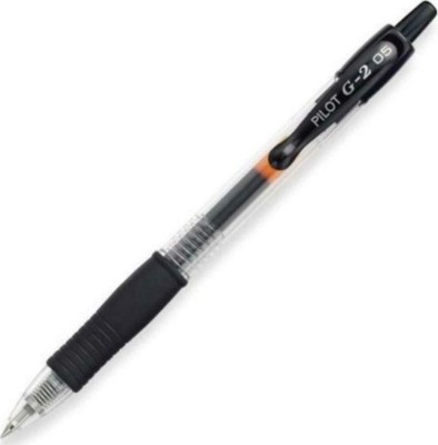 Pilot Στυλό Gel 0.5mm με Μαύρο Mελάνι G-2 BL-G2-5B