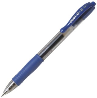 Pilot Στυλό Gel 0.7mm με Μπλε Μελάνι G-2 BL-G2-7L