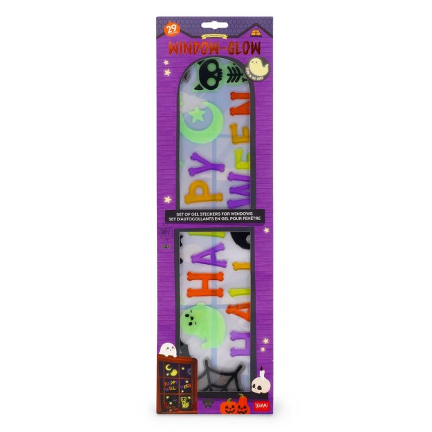 Legami Milano Set of Gel Window Stickers - Windo-Glow GGH0003