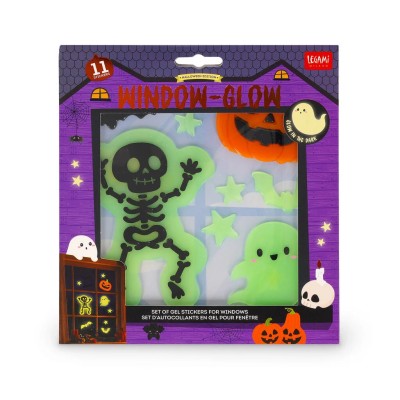 Legami Milano Set of Gel Window Stickers - Windo-Glow GGH0001