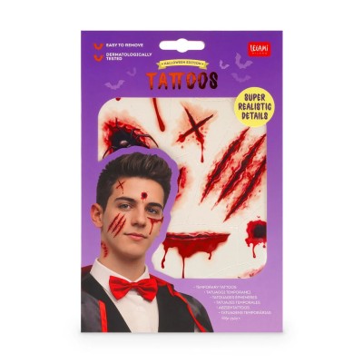Legami Milano Temporary Face and Body Tattoos SFT0001